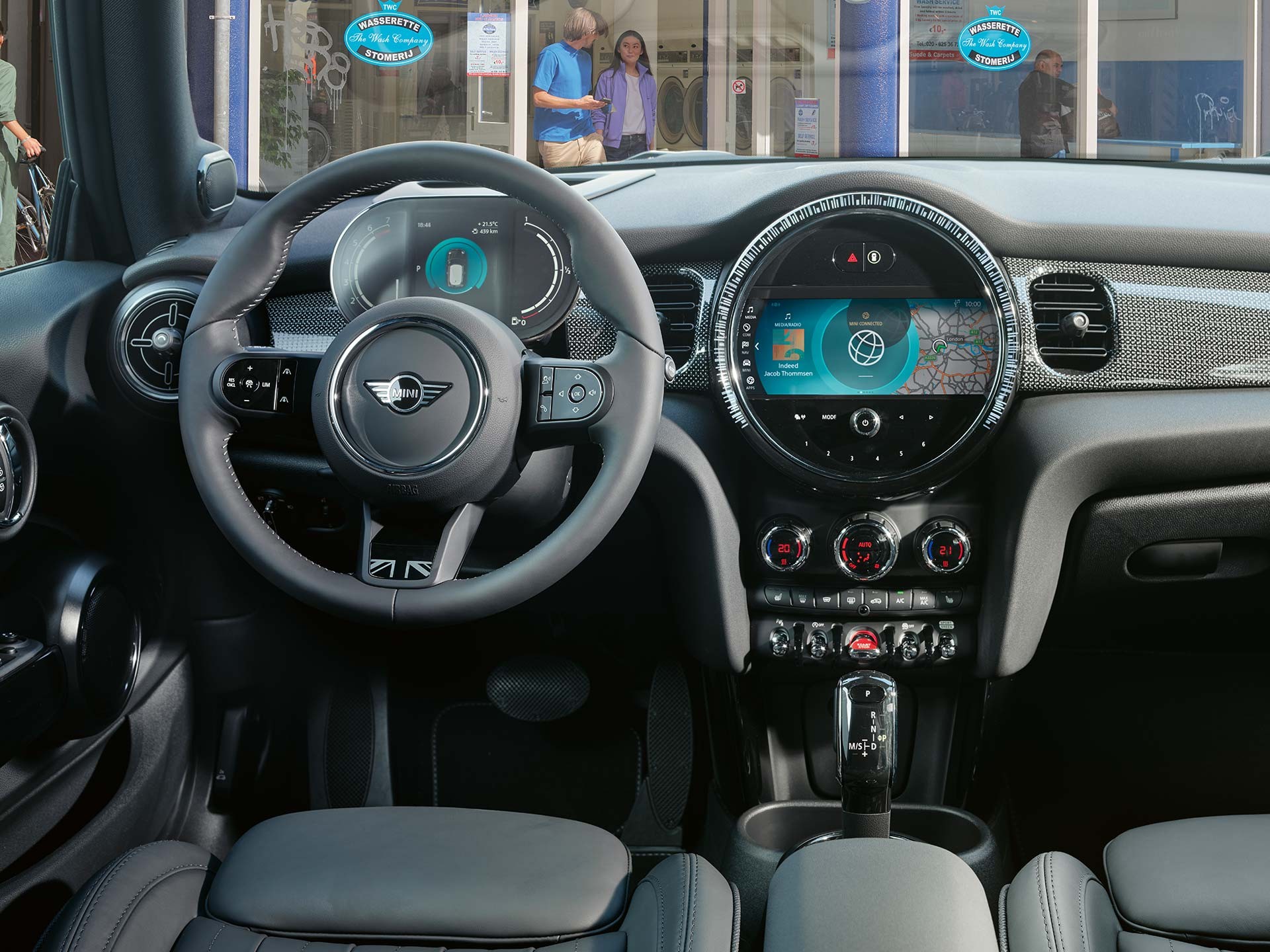 MINI Hatch 5 portes – poste de conduite – technologie d'habitacle